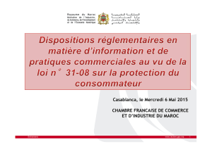 l`arrêté n - Chambre Française de Commerce et d`Industrie du Maroc