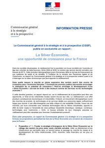 La Silver Économie, une opportunité de croissance pour la France