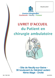 GU 1162 V02 1/12 Avril 2014 Etiquette patient