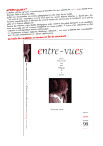 III - Entre Vues