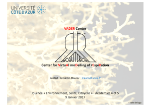 VADER Center Center for VirtuAl moDelling of rEspiRation