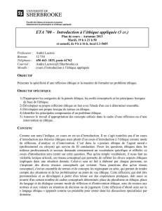 ETA 700 – Introduction à l`éthique appliquée (3 cr.)