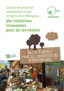 des initiatives innovantes pour les territoires