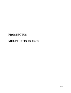 prospectus multi units france - Produits de Bourse Société Générale