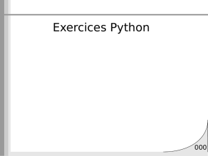 Exercices Python - imagecomputing.net