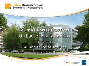 Cours généraux - Solvay Brussels School