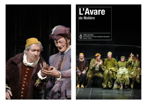 Osses_L`avare_P. int - Théâtre des Osses, Givisiez, Fribourg: archives