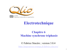 ch6 machine synchrone - Fabrice Sincère