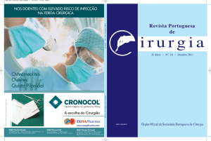 Book Cirurgia 18.indb - Revista Portuguesa de Cirurgia