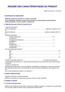 RCP du vaccin REPEVAX pdf - 270 ko