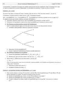 TS Devoir Commun de Mathématiques N° 3 Lundi17/11/2014 La
