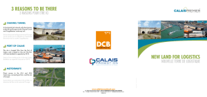Calais Premier mit CargoBeamer