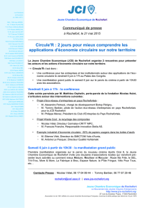 Circule`R - Jeune Chambre Economique de Rochefort