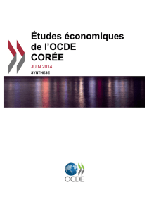 Études économiques de l`OCDE CORÉE
