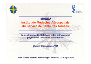 IMASSA Institut de Médecine Aérospatiale du Service