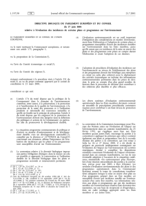 Directive 2001/42/CE