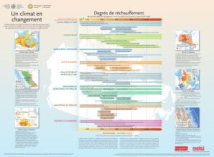 Un climat en changement