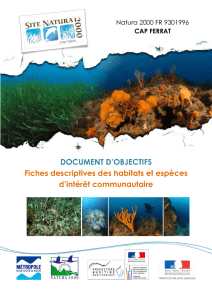 CapFerrat_ fiches habitats especes - format : PDF