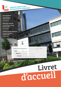 Télécharger le livret d`accueil