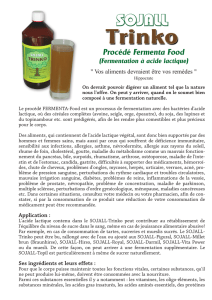 Procédé Fermenta Food - Hector Produits naturels