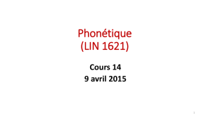 Phonétique (LIN 1621)