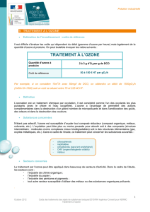 traitement à l`ozone - Agence de l`eau Rhône Méditerranée Corse