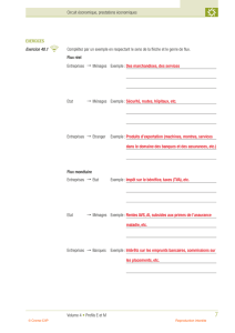 Circuit &eacute;conomique, prestations &eacute;conomiques Volume 4 &bull; Profils E