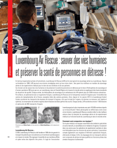 Publi-reportage – Luxembourg Air Rescue
