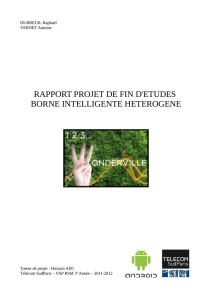 rapport projet de fin d`etudes borne intelligente heterogene