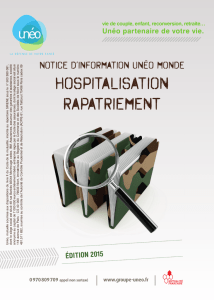 hospitalisation rapatriement