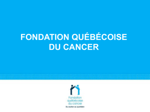 fondation québécoise du cancer