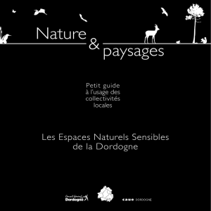 Les Espaces Naturels Sensibles de la Dordogne