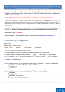 Les caractéristiques de l`établissement * : La gestion de