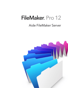 Aide FileMaker Server 12