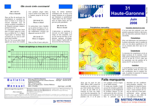 Bulletin Mensuel 31 Haute-Garonne