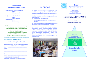 Cirdav - Université du vivant