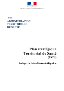 Plan stratégique Territorial de Santé - Saint