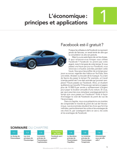 L`&eacute;conomique : principes et applications
