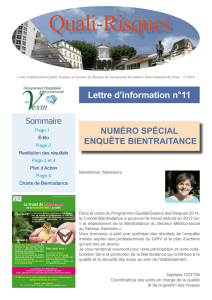 N°11 - novembre 2014 - Groupement Hospitalier Intercommunal du