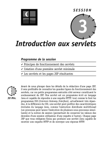 Introduction aux servlets