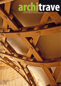 Mai 2013 - n° 176 La revue d`unions professionnelles d`architectes