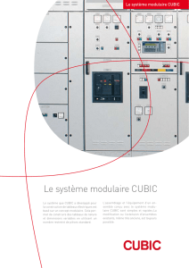Le système modulaire CUBIC