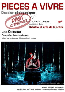 THEATRE ET ARTS DE LA SCENE Les Oiseaux 11/03/13 1