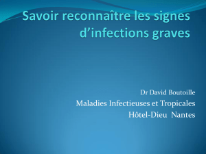 Maladies Infectieuses et Tropicales Hôtel