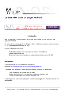 Utiliser NDK dans un projet Android - Mistra