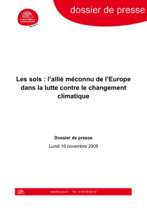 Les sols : l`allié méconnu de l`Europe dans la lutte contre le