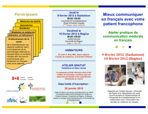 Mieux communiquer en français avec votre patient francophone