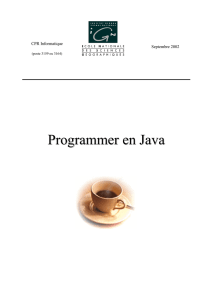1.-€Présentation générale du langage Java