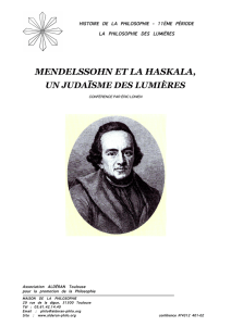 Mendelssohn et la haskal#A11F9E (TEXTE)