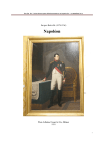 Biographie de Napoléon 1er par Bainville